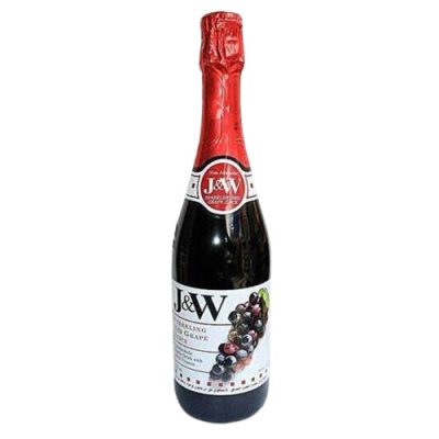 J & W Sparkling Red Grape (750ml)