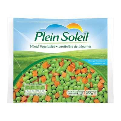 Plein Soleli Mixed Vegetables (400 Gm)