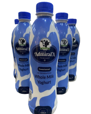 Admiral'A Whole Milk Yoghurt (500ml)