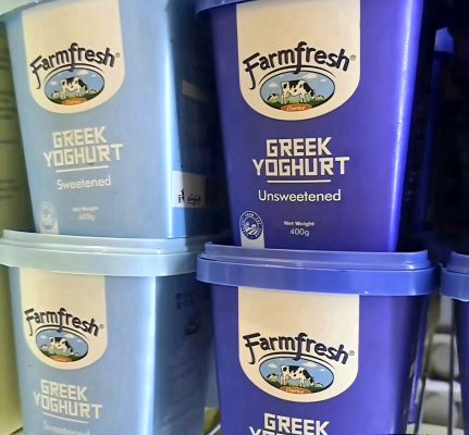 Farmfresh Greek Yoghurt - Unsweetened (400g)