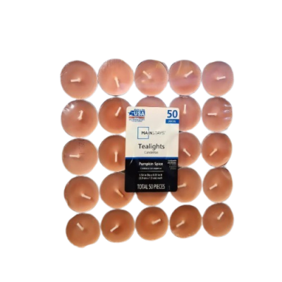Mainstays Tealight Candleelitas Alpine (50pcs)