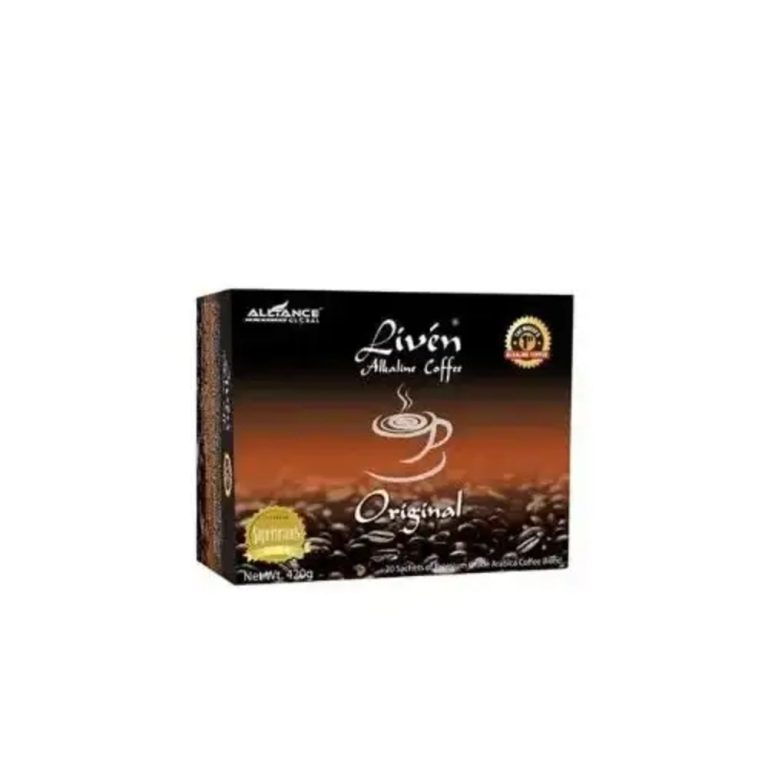 Liven Alkaline Coffee (AIM) 420g from HTS Plus mart