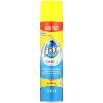 Pledge Clean It Multi Surface Cleaner Spray (300ml)