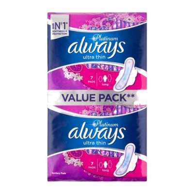 Always Ultra Platinum Value Pack Long 14'S (1pack)