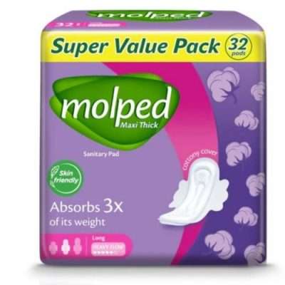 Molped Maxi Thick Sanitary Pad Heavy Flow Long 7'S (1pack)