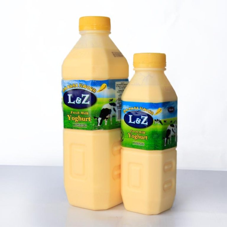 L & Z Fresh Milk Yoghurt (Banana Flavour) | 1L