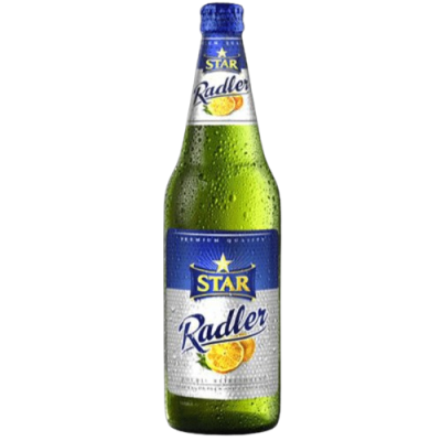 Star Radler Lager Beer and Citrus Juice Bottle (45cl)
