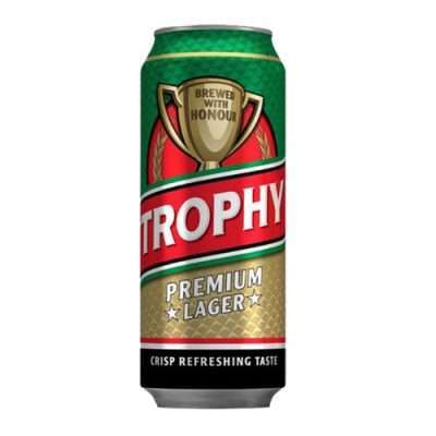Trophy Premium Lager Can (500ml)
