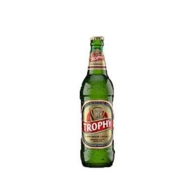 Trophy Premium Lager Bottle	(600ml)