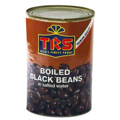 TRS Boiled Black Beans Insalted Water (400g)