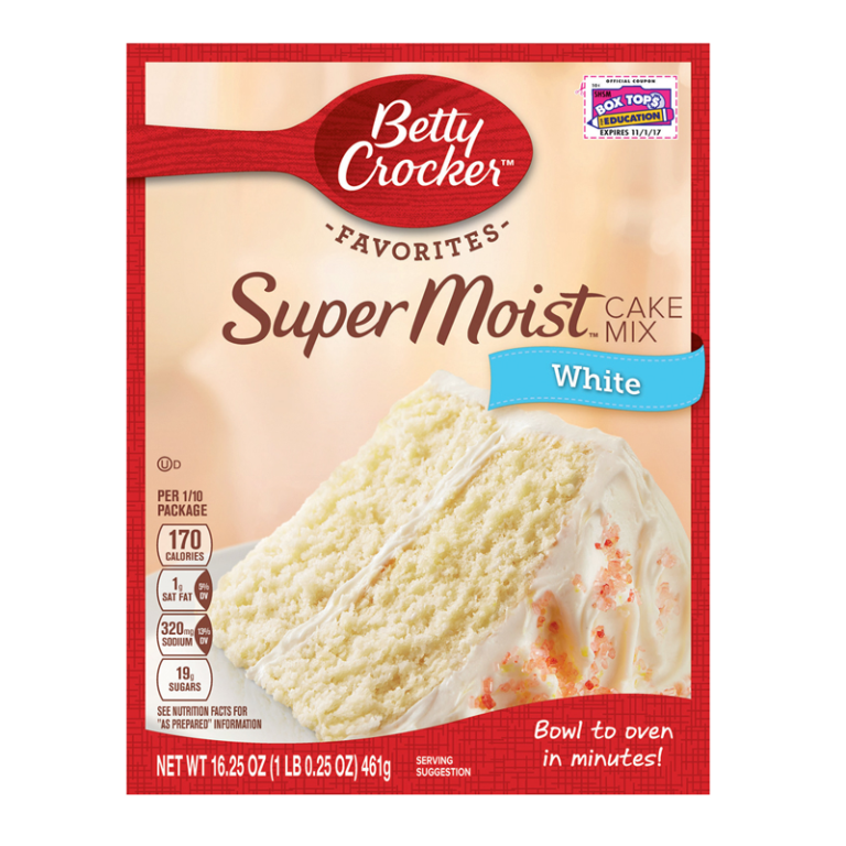 Betty Crocker s/Mst White Cake Mix