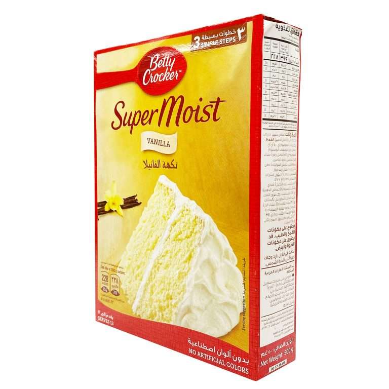 Betty Crocker Super Moist Vanilla (500g)