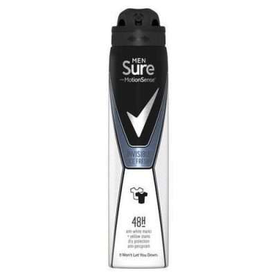 Sure Anti-Perspirant Deo Invisible Ice For Men (250mL)