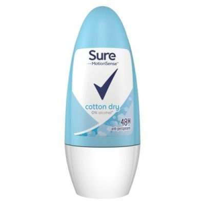 Sure Roll-On Cotton Dry	(50mL)