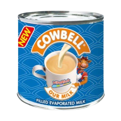 Cowbell Filled Evaporated Milk Tin (160G)