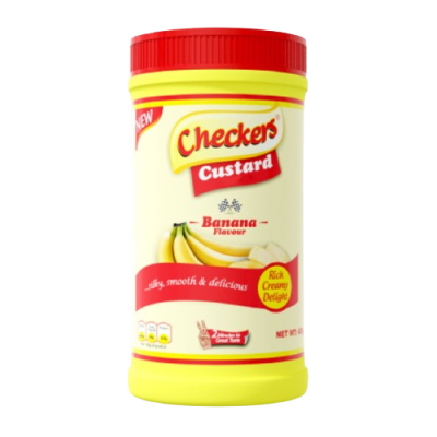 Checkers Banana Custard Powder Jar (400G)