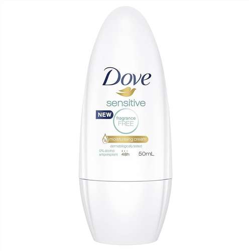 Dove Sensitive Anti-Perspirant Deodorant Roll On (50mL)