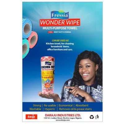 Fressia Wonder Wipe M/Purpose Towel Heavy Duty - 50's