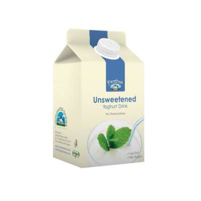 Farmfresh Drinking Yoghurt Plain Unsweetened (500Ml)