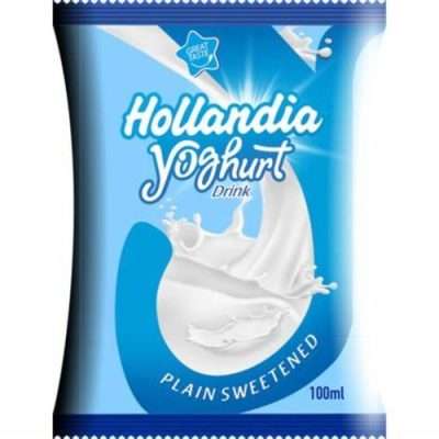 Hollandia Yoghurt Drink Plain Sweetened (100 Ml)