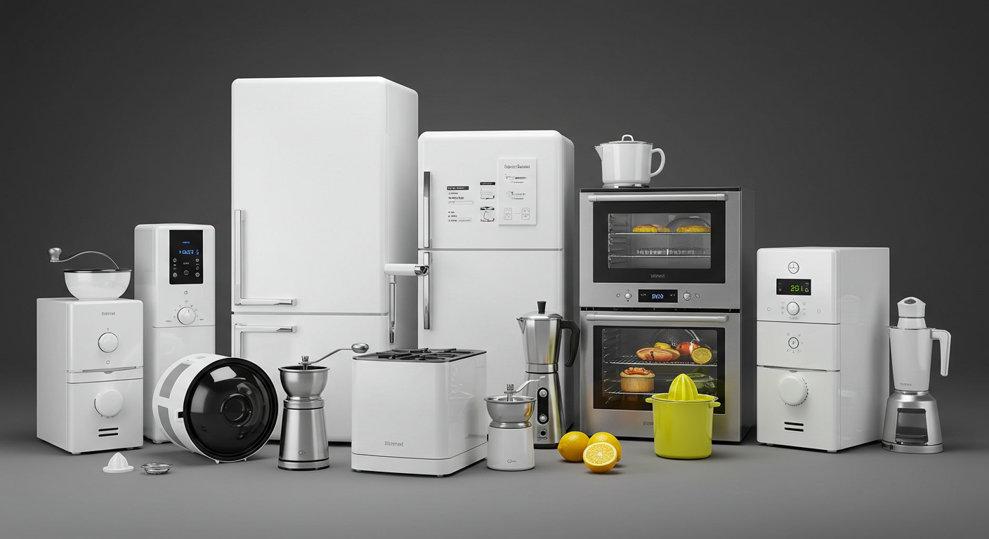 home and kitchen appliances