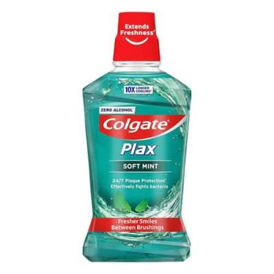 Colgate Plax Mouthwash Soft Mint (500ml)