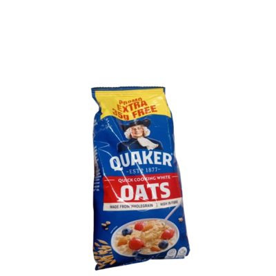 Quaker Quick Cooking White Oats (Refill) | 385g
