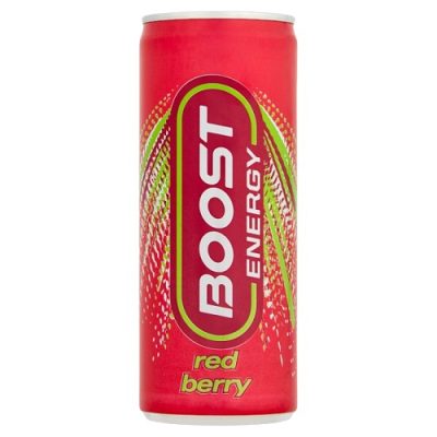Boost Energy Red Berry 250ml