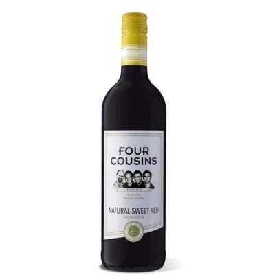 Four Cousins Natural Sweet Red Wine	(1.5l)