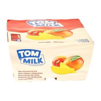 Tom Milk Mango Yoghurt x4 (125G)