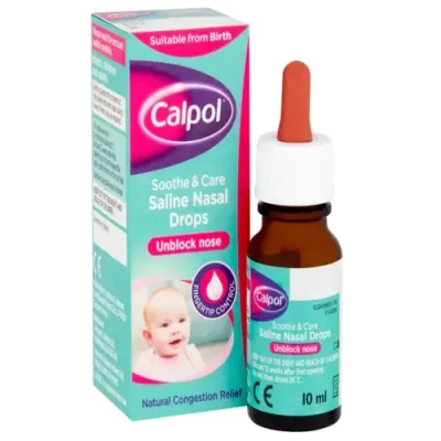 Calpol Saline Nasal Drop (10mL)