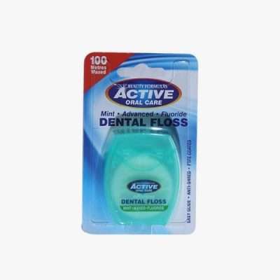 Beauty Formulas Active Dental Floss Mint Waxed	(1Pck)