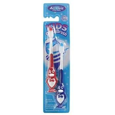 Beauty Formulas Kids Quickbrush Penguin 3-6 years 2'S (1 pck)