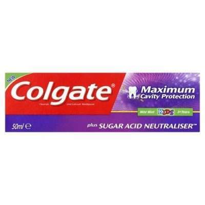 Colgate Maximum Cavity Protection Sugar Acid Neutraliser Toothpaste  (100ml)