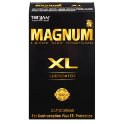 Trojan Magnum Xl Condoms 	X12