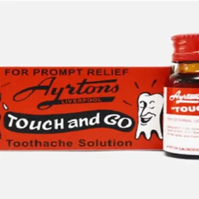 Ayrtons Touch and Go Toothache Solution