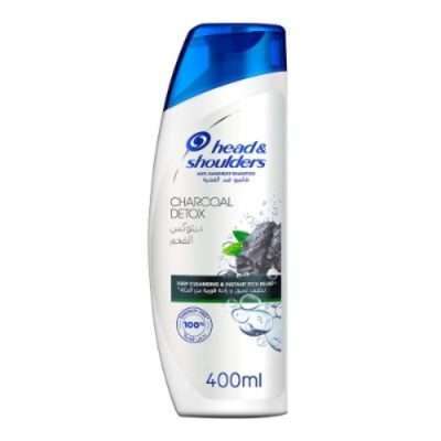 Head and Shoulders Charcoal Detox Cleansing and Instant Itch Relief (400mL)