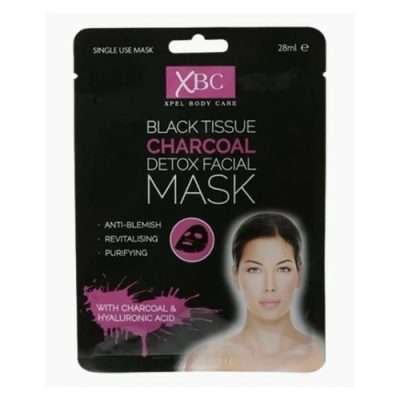 Xbc Black Tissue Charcoal Detox Facial Mask (250mL)