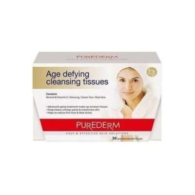 Purederm Age Defying Cleansing Tissues 30'S (1 Pack)